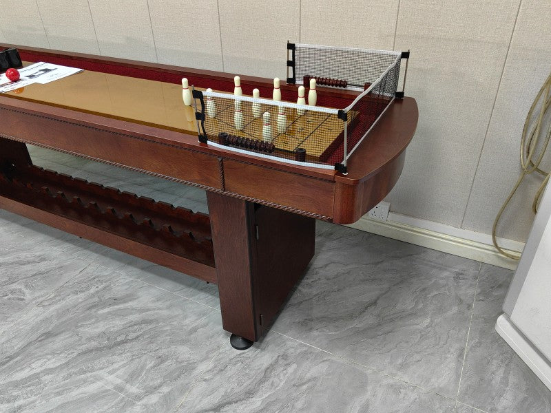 9-Foot Multi-Game Shuffleboard Table,Board Games, Family Entertainment, Manufacturer Direct Sales