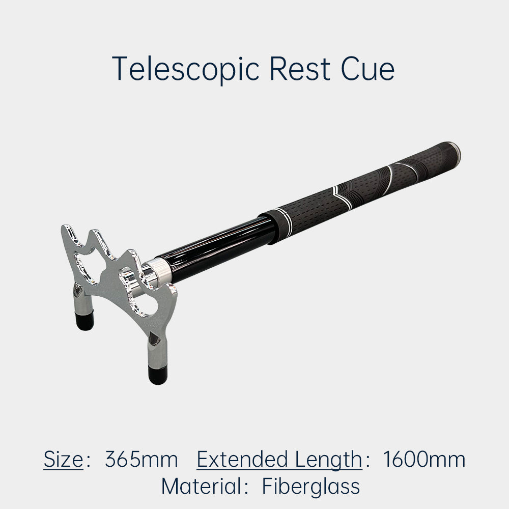 Telescopic Rest Cue,Pool cue rack,Billiard Cues,Billiard Table Accessories