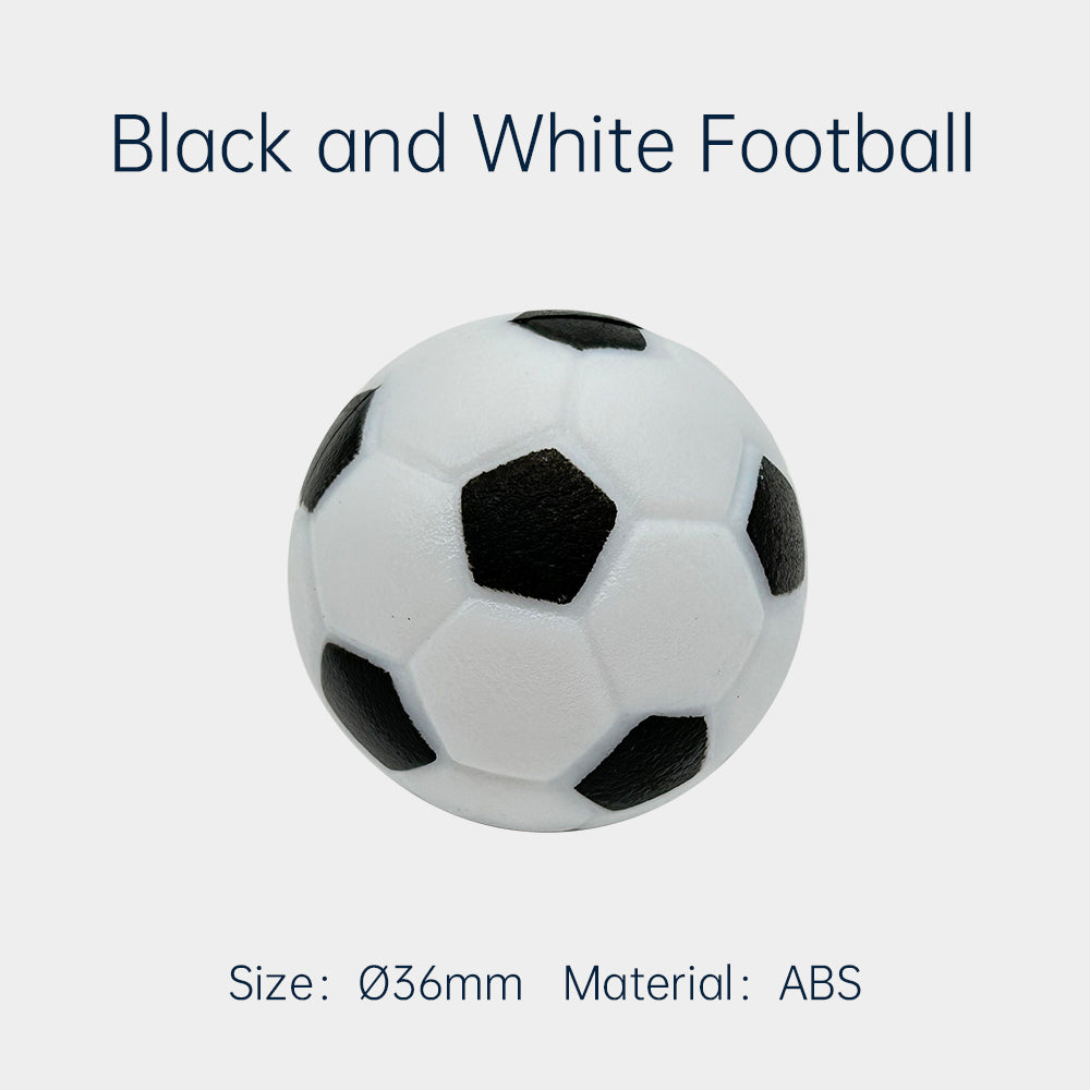 Black and White Football,Table Soccer Ball,Foosball Table Accessories