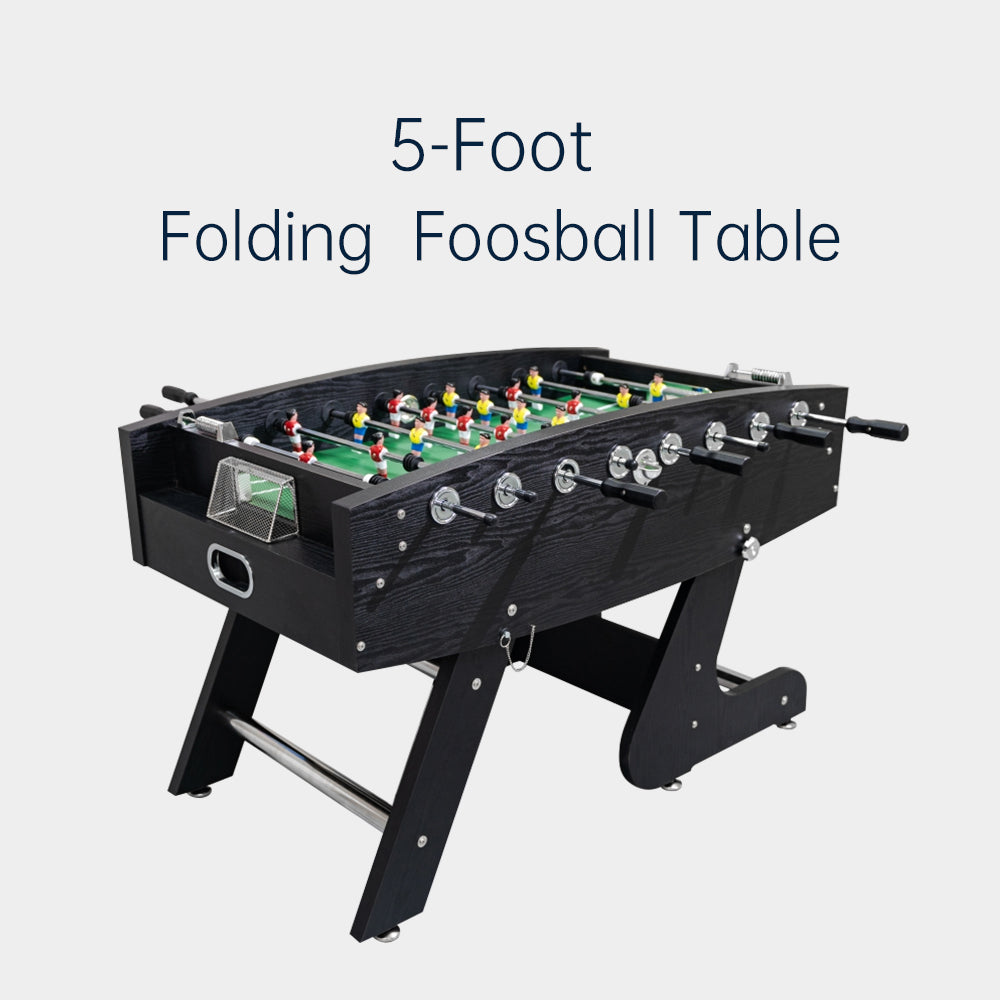5-Foot Folding Foosball Table,Home Entertainment, Community Entertainment, Party Entertainment, Manufacturer Direct Sales