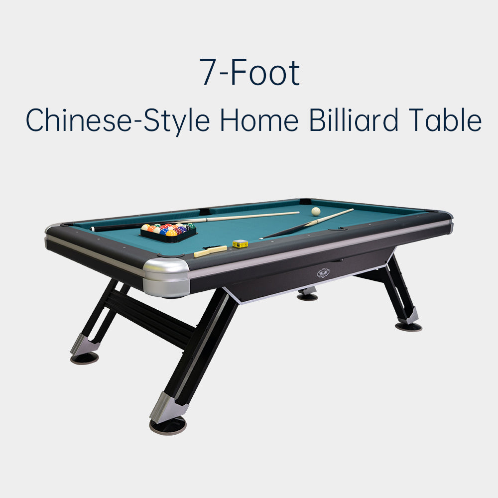 7-Foot Chinese-Style Home Billiard Table,Pool Club Tables, Bars, Party Venues, Manufacturer Direct Sales