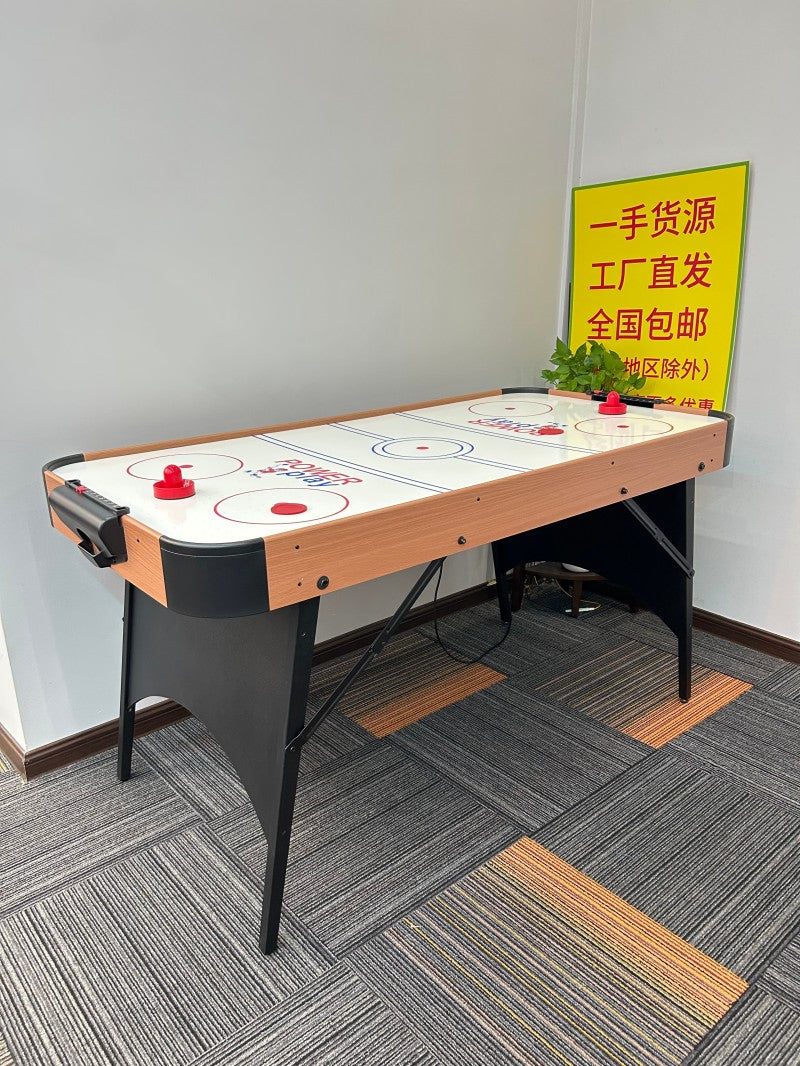 5-Foot Standing Foldable  Air Hockey Table,Board Games, Family Entertainment, Manufacturer Direct Sales