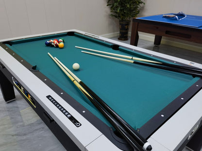 6-in-1 Multi-Game Table,Billiards,Air Hockey,Table Tennis,Dining Table/ Conference Table,Poker Roulette Table，Factory Direct Sales