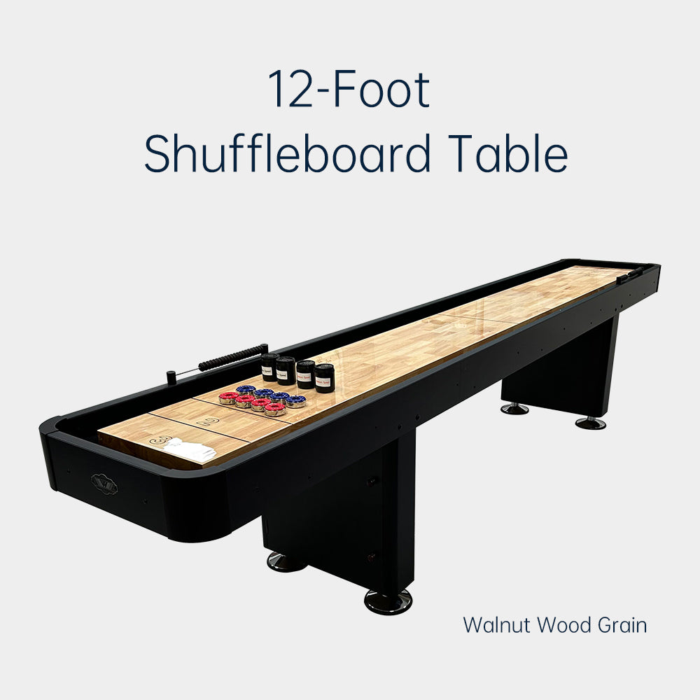 12-Foot  Shuffleboard Table,Board Games, Manufacturer Direct Sales