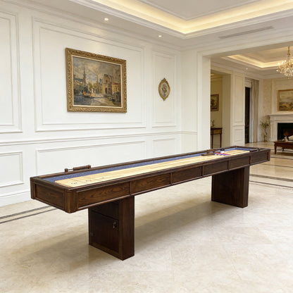 12-Foot Luxury Shuffleboard Table – Factory Direct Manufacturer for Home & Family Entertainment