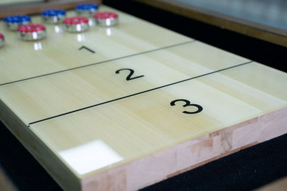 12-Foot Luxury Shuffleboard Table – Factory Direct Manufacturer for Home & Family Entertainmentb