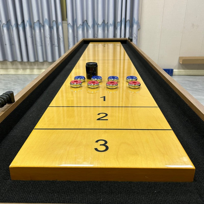 9-Foot  Shuffleboard Table,Board Games, Family Entertainment, Manufacturer Direct Sales