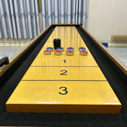 9-Foot  Shuffleboard Table,Board Games, Family Entertainment, Manufacturer Direct Sales