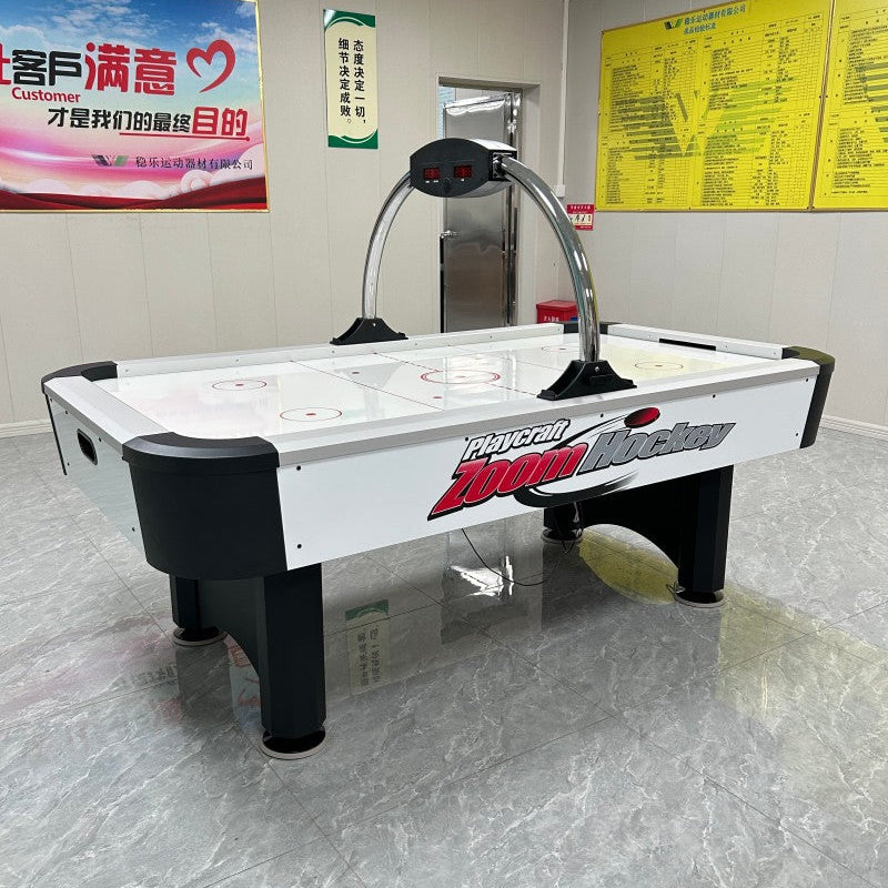 7-Foot Deluxe Air Hockey Table,Board Games, Family Entertainment, Manufacturer Direct Sales