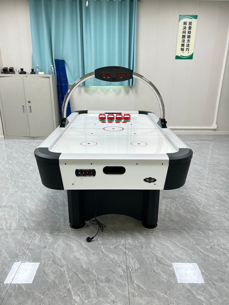 7-Foot Deluxe Air Hockey Table,Board Games, Family Entertainment, Manufacturer Direct Sales