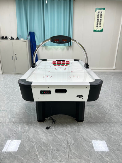 7-Foot Deluxe Air Hockey Table,Board Games, Family Entertainment, Manufacturer Direct Sales