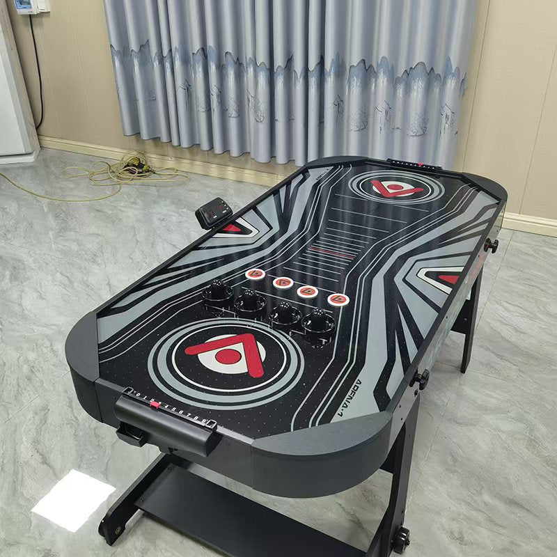 6-Foot Standing Foldable  Air Hockey Table,Board Games, Family Entertainment, Manufacturer Direct Sales