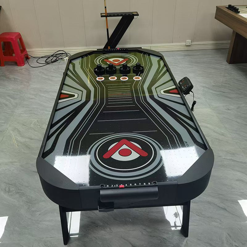 6-Foot Standing Foldable  Air Hockey Table,Board Games, Family Entertainment, Manufacturer Direct Sales