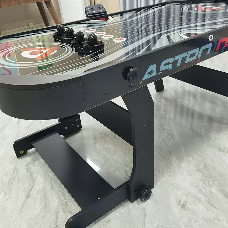 6-Foot Standing Foldable  Air Hockey Table,Board Games, Family Entertainment, Manufacturer Direct Sales