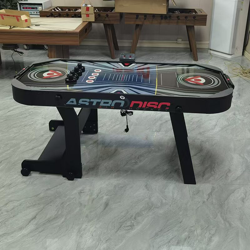 6-Foot Standing Foldable  Air Hockey Table,Board Games, Family Entertainment, Manufacturer Direct Sales