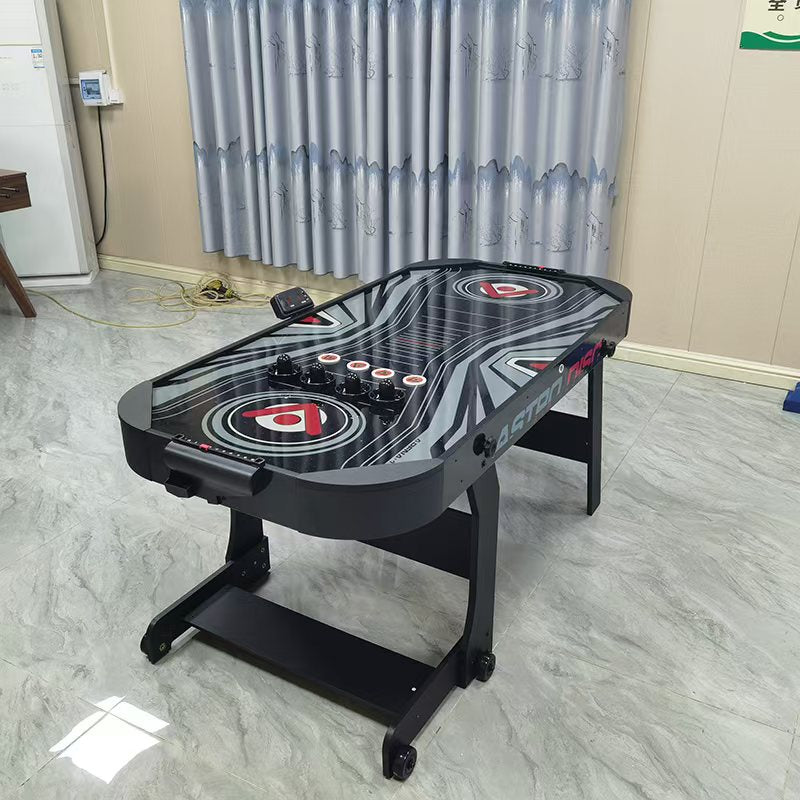 6-Foot Standing Foldable  Air Hockey Table,Board Games, Family Entertainment, Manufacturer Direct Sales