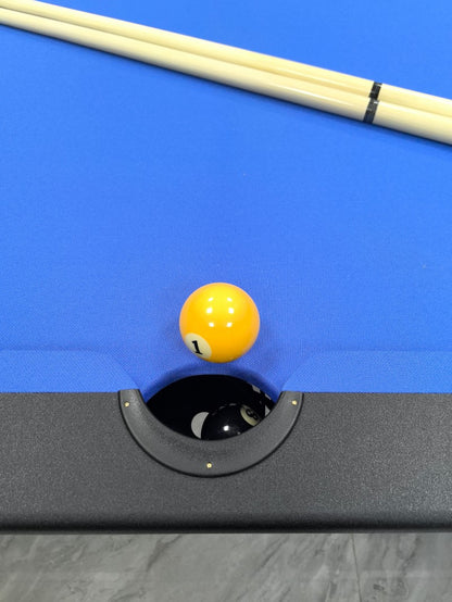 7-Foot Folding Billiard Table, No Assembly Required, Folding Home Use Pool Table, Game Room, Factory Direct Sales