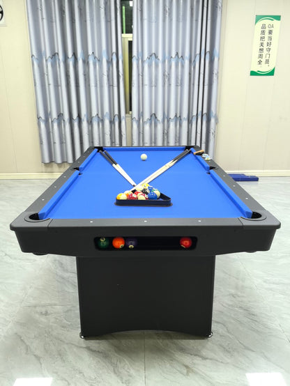 7-Foot Folding Billiard Table, No Assembly Required, Folding Home Use Pool Table, Game Room, Factory Direct Sales
