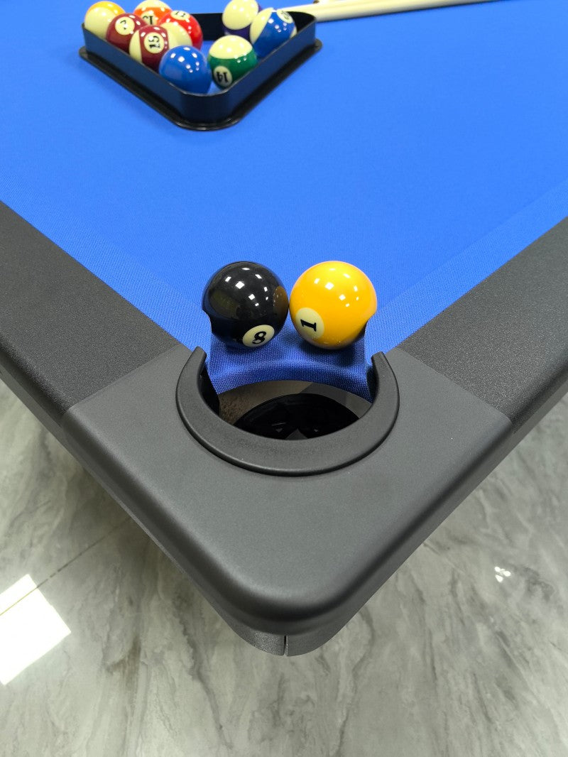 7-Foot Folding Billiard Table, No Assembly Required, Folding Home Use Pool Table, Game Room, Factory Direct Sales