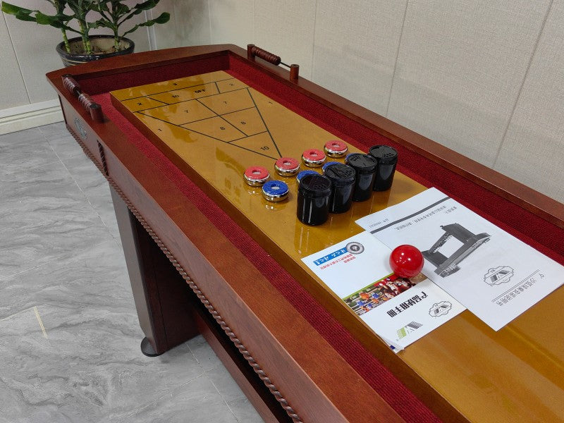 9-Foot Multi-Game  Shuffleboard Table,Board Games, Family Entertainment, Manufacturer Direct Sales