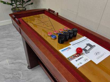 9-Foot Multi-Game  Shuffleboard Table,Board Games, Family Entertainment, Manufacturer Direct Sales