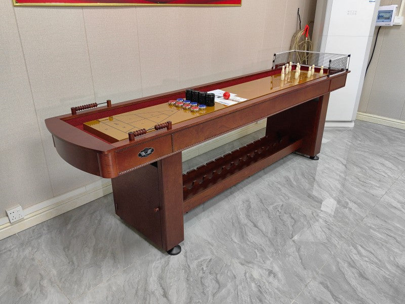 9-Foot Multi-Game  Shuffleboard Table,Board Games, Family Entertainment, Manufacturer Direct Sales