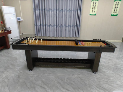 9-Foot Multi-Game  Shuffleboard Table,Board Games, Family Entertainment, Manufacturer Direct Sales