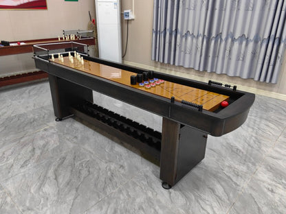 9-Foot Multi-Game  Shuffleboard Table,Board Games, Family Entertainment, Manufacturer Direct Sales