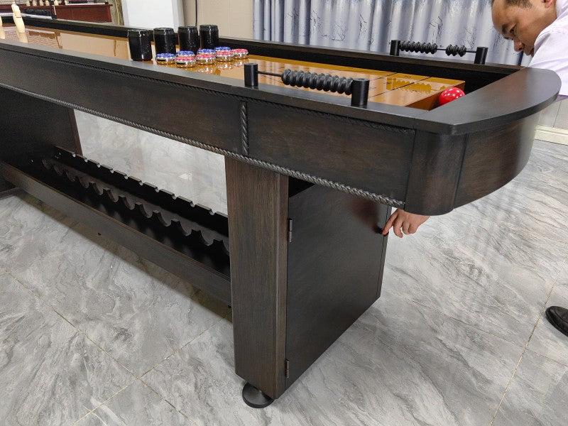 9-Foot Multi-Game  Shuffleboard Table,Board Games, Family Entertainment, Manufacturer Direct Sales