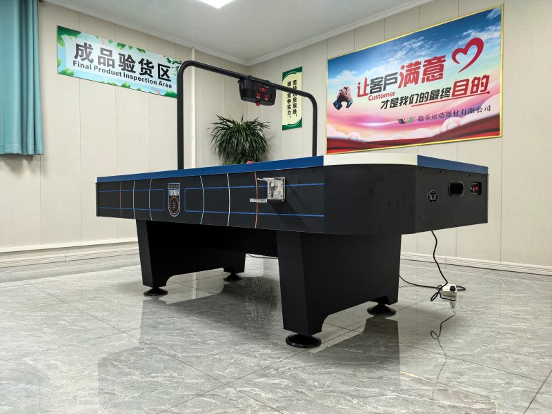 8-Foot Deluxe Air Hockey Table,Air Hockey Table 7FT for Home Game Room with Electronic Scoring System