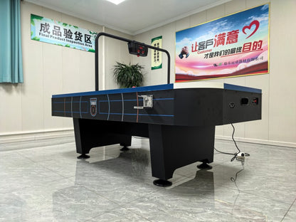 8-Foot Deluxe Air Hockey Table,Air Hockey Table 7FT for Home Game Room with Electronic Scoring System