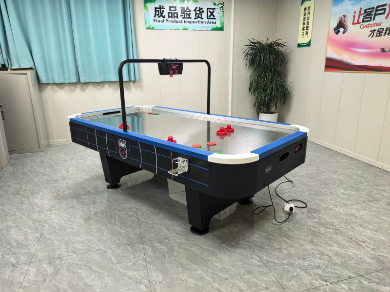 8-Foot Deluxe Air Hockey Table,Air Hockey Table 7FT for Home Game Room with Electronic Scoring System