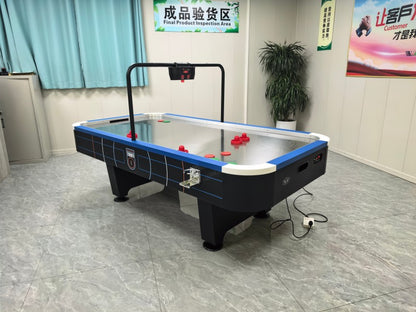 8-Foot Deluxe Air Hockey Table,Air Hockey Table 7FT for Home Game Room with Electronic Scoring System