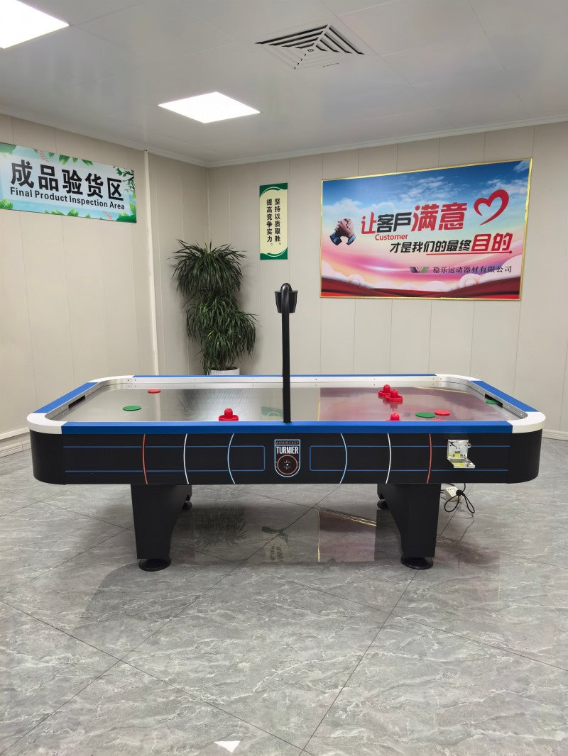 8-Foot Deluxe Air Hockey Table,Air Hockey Table 7FT for Home Game Room with Electronic Scoring System