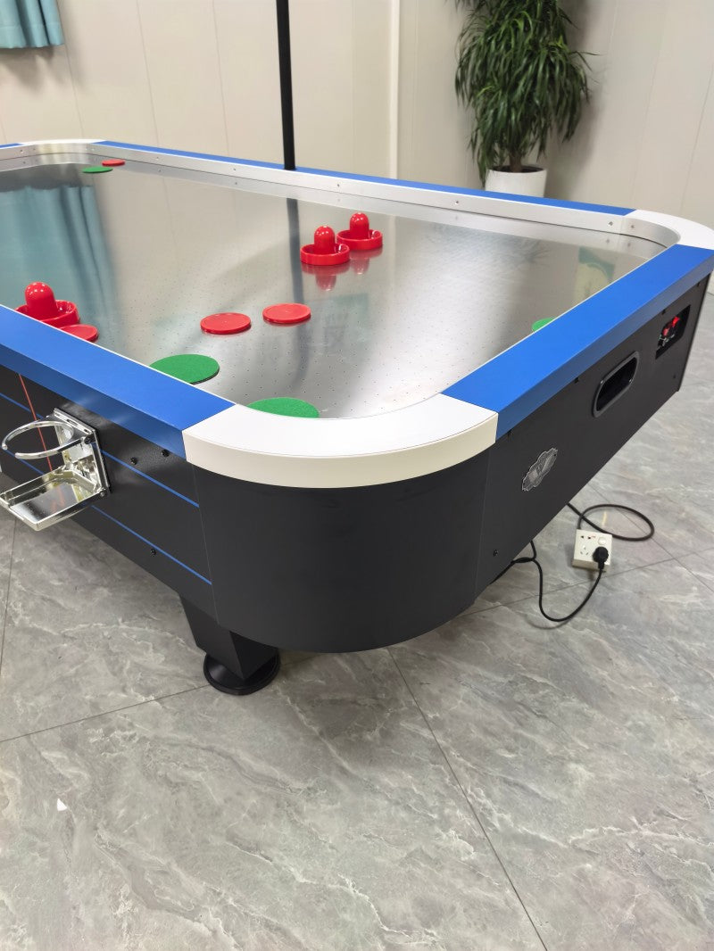 8-Foot Deluxe Air Hockey Table,Air Hockey Table 7FT for Home Game Room with Electronic Scoring System