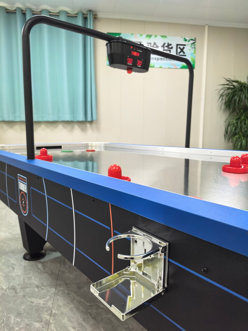 8-Foot Deluxe Air Hockey Table,Air Hockey Table 7FT for Home Game Room with Electronic Scoring System