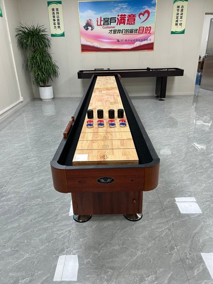 16-Foot  Shuffleboard Table,Board Games, Family Entertainment, Manufacturer Direct Sales