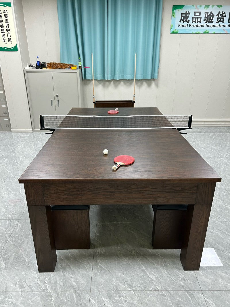 3-in-1 Multi-Game Table,Billiard,Table Tennis,Dining Table/ Conference Table,Factory Direct Sales