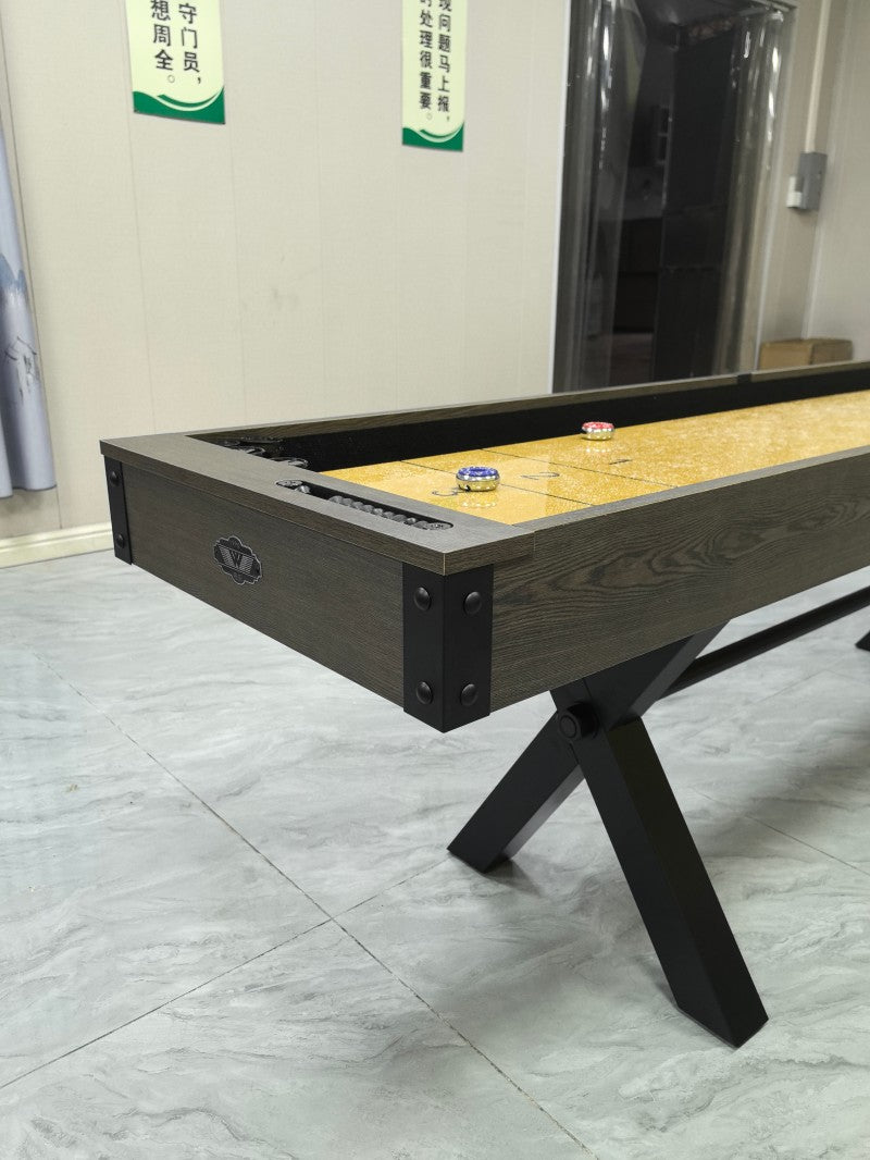 9-Foot Shuffleboard Table,Board Games, Family Entertainment, Manufacturer Direct Sales