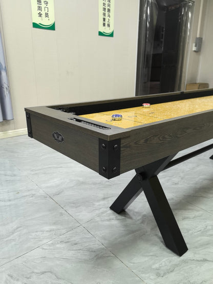 9-Foot Shuffleboard Table,Board Games, Family Entertainment, Manufacturer Direct Sales