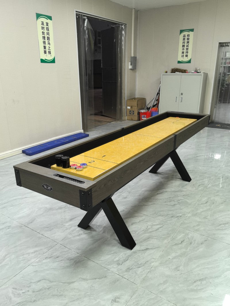 9-Foot Shuffleboard Table,Board Games, Family Entertainment, Manufacturer Direct Sales