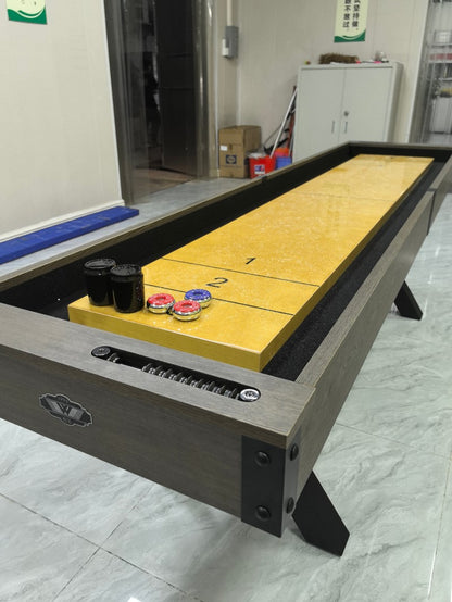 9-Foot Shuffleboard Table,Board Games, Family Entertainment, Manufacturer Direct Sales