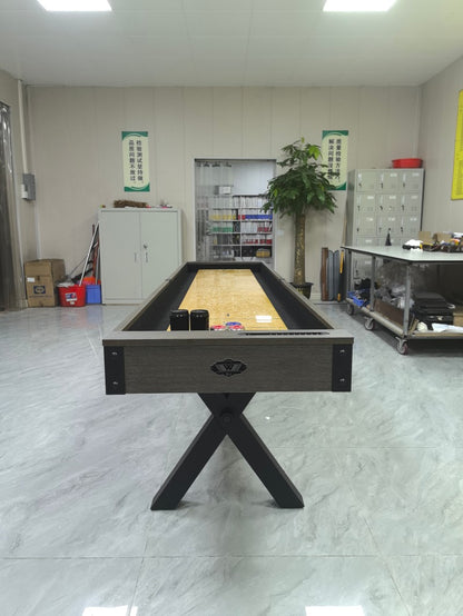 9-Foot Shuffleboard Table,Board Games, Family Entertainment, Manufacturer Direct Sales