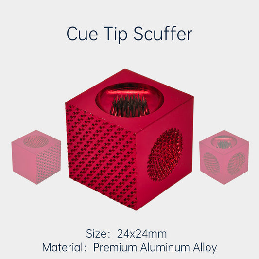 Cue Tip Scuffer,Leather Head Repair Tool,Billiard Cue Accessories