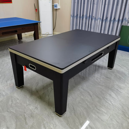 6-in-1 Multi-Game Table,Billiards,Air Hockey,Table Tennis,Dining Table/ Conference Table,Poker Roulette Table，Factory Direct Sales