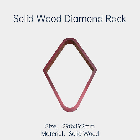 Solid Wood Diamand Rack,Billiard Ball Racks,Billiard Table Accessories