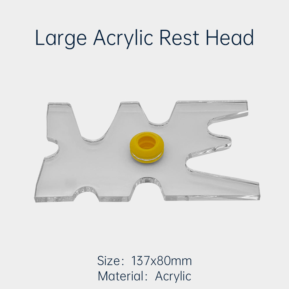 Large Acrylic Rest Head,Pool Cue Tip,Billiard Table Accessories