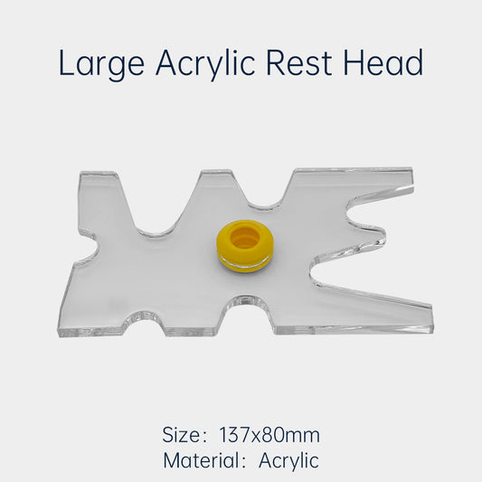 Large Acrylic Rest Head,Pool Cue Tip,Billiard Table Accessories