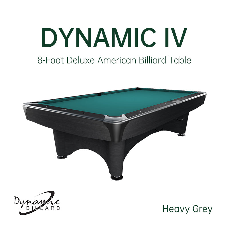Dynamic 8-Foot Luxury American-Style Billiard, Pool, Dynamic IV, professional tournament-grade models