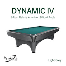 Billiard Table, Pool, Dynamic IV, professional tournament-grade models